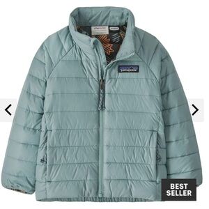 EUC Patagonia Baby Down Puffer Jacket Coat (Thermal Blue, 6-12 months)